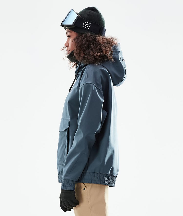 Dope Cyclone W 21 Skijacke Damen Metal Blue, Image 7 of 10