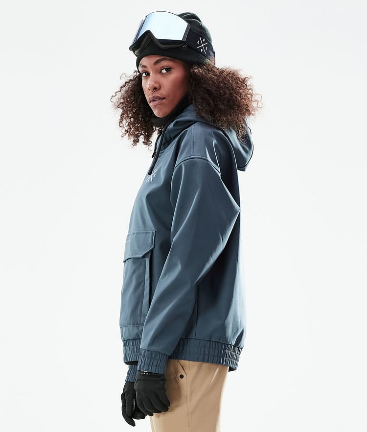 Dope Cyclone W 21 Snowboardjacke Damen Metal Blue, Image 7 of 10