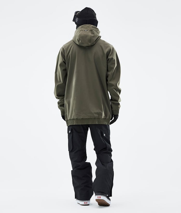 Dope Wylie Snowboardjacke Herren OG Olive Green, Image 5 of 9
