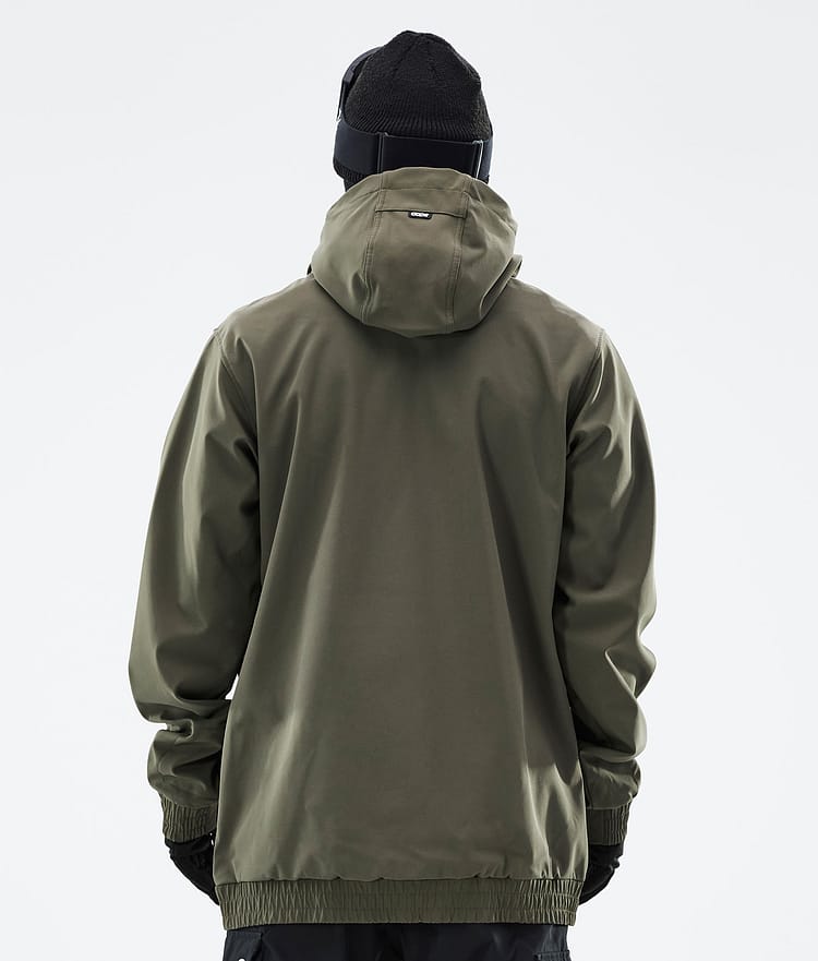 Dope Wylie Snowboardjacke Herren OG Olive Green, Image 7 of 9