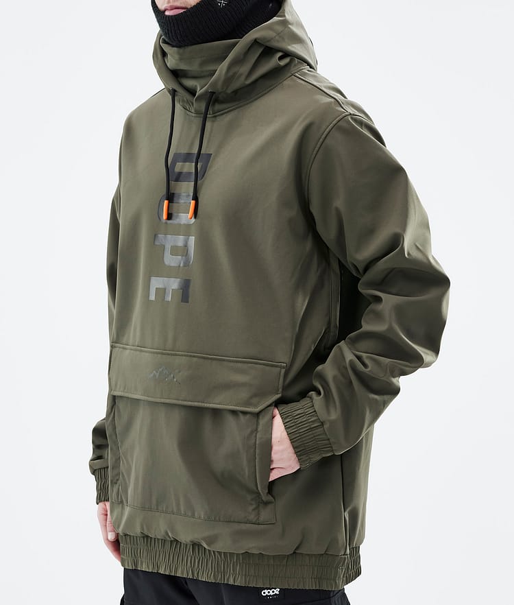 Dope Wylie Snowboardjacke Herren OG Olive Green, Image 8 of 9