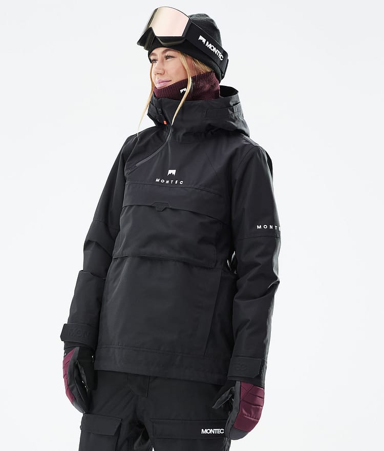 Montec Dune W 21 Snowboardjacke Damen Black, Image 2 of 11