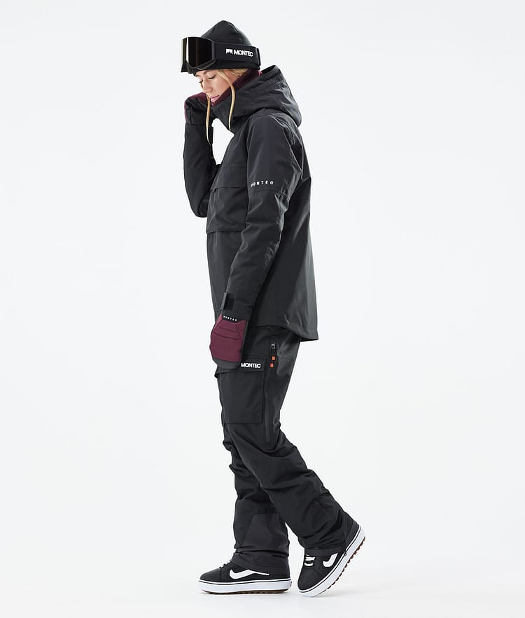 Montec Dune W 21 Snowboardjacke Damen Black, Image 6 of 11