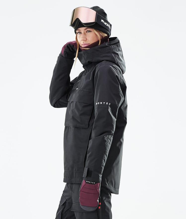 Montec Dune W 21 Snowboardjacke Damen Black, Image 8 of 11