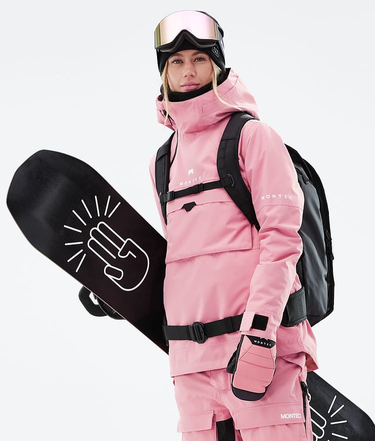 Montec Dune W 21 Snowboardjacke Damen Pink, Image 4 of 11