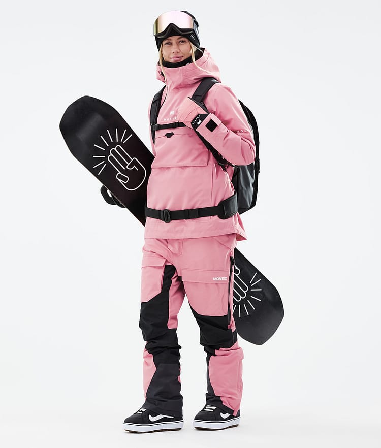 Montec Dune W 21 Snowboardjacke Damen Pink, Image 5 of 11