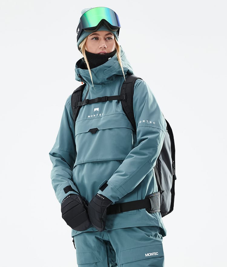 Montec Dune W 21 Snowboardjacke Damen Atlantic, Image 2 of 11