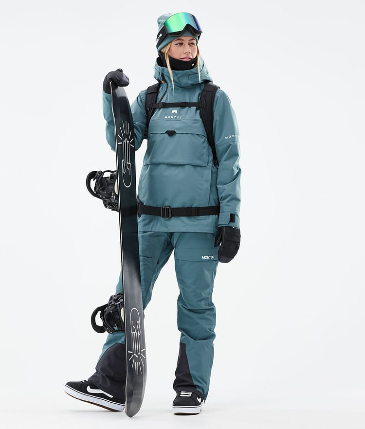 Montec Dune W 21 Snowboardjacke Damen Atlantic, Image 5 of 11