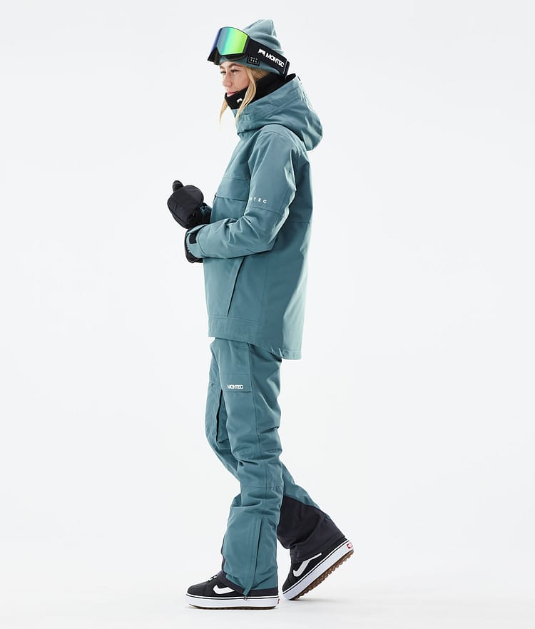 Montec Dune W 21 Snowboardjacke Damen Atlantic, Image 6 of 11