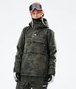 Montec Dune W 21 Snowboardjacke Damen Olive Green Tiedye