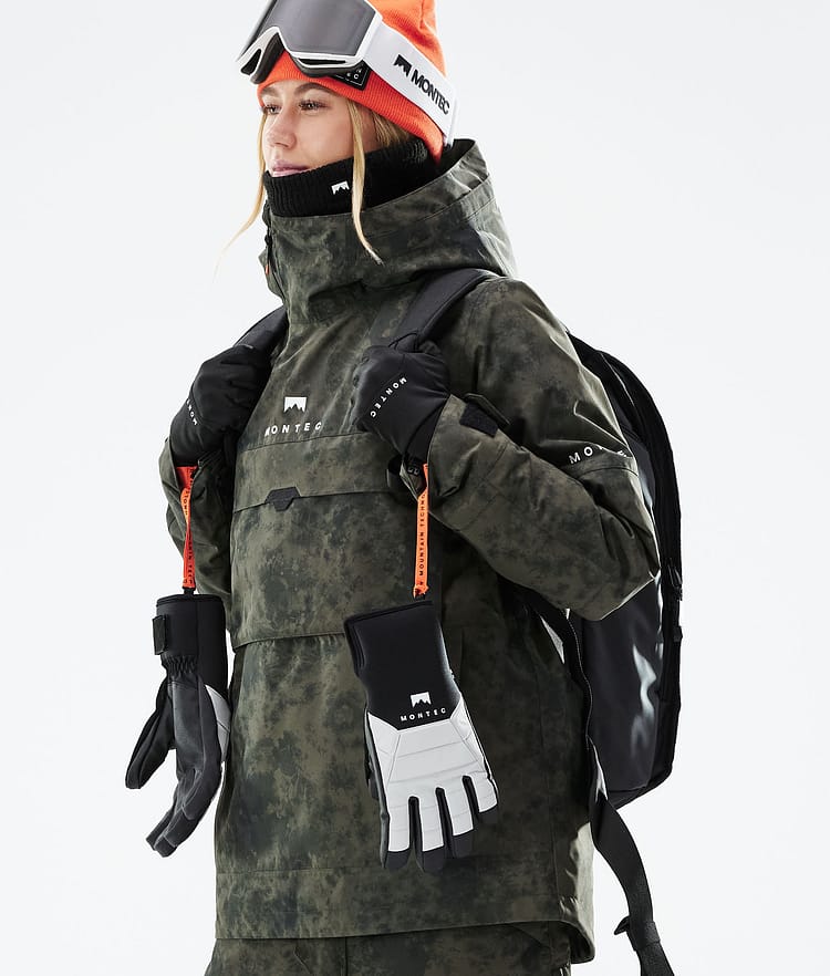 Montec Dune W 21 Snowboardjacke Damen Olive Green Tiedye, Image 3 of 11