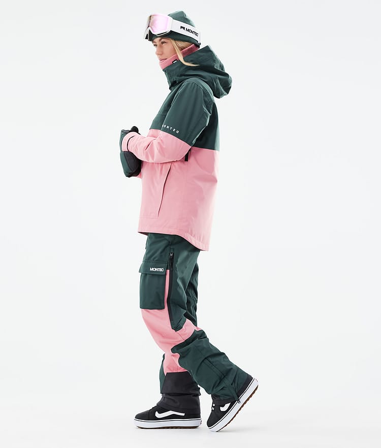 Montec Dune W 21 Snowboardjacke Damen Dark Atlantic/Pink, Image 5 of 10