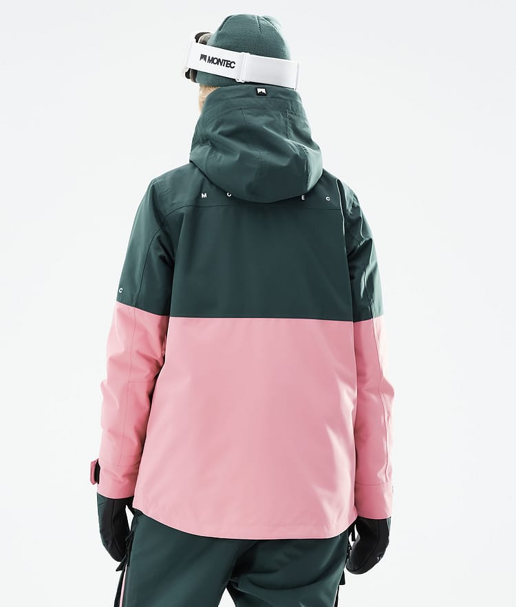 Montec Dune W 21 Snowboardjacke Damen Dark Atlantic/Pink, Image 8 of 10