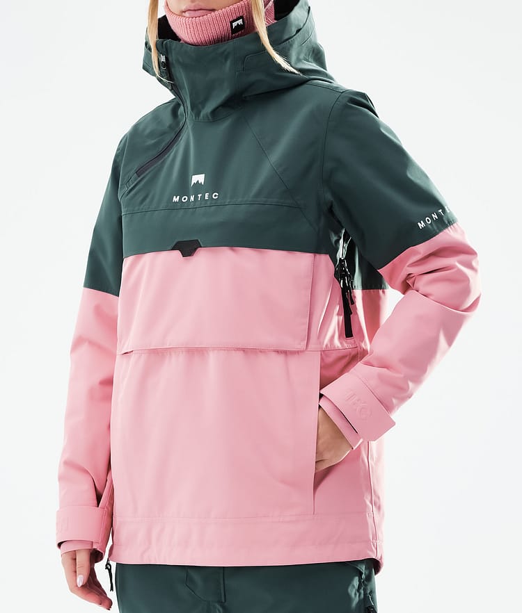 Montec Dune W 21 Skijacke Damen Dark Atlantic/Pink, Image 9 of 10