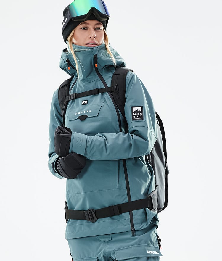 Montec Doom W 21 Skijacke Damen Atlantic, Image 3 of 13