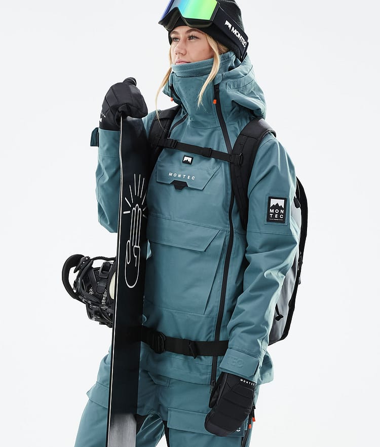 Montec Doom W 21 Snowboardjacke Damen Atlantic, Image 3 of 14