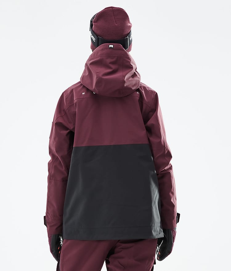 Montec Doom W 21 Snowboardjacke Damen Burgundy/Black, Image 8 of 12