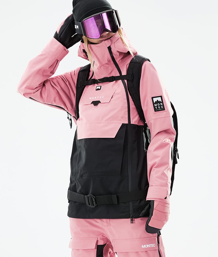 Montec Doom W 21 Snowboardjacke Damen Pink/Black, Image 2 of 13