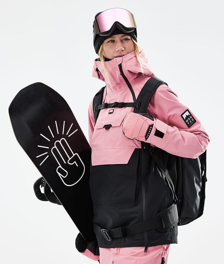 Montec Doom W 21 Snowboardjacke Damen Pink/Black, Image 3 of 13