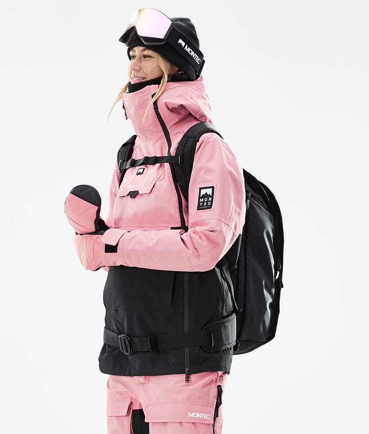 Montec Doom W 21 Snowboardjacke Damen Pink/Black, Image 4 of 13