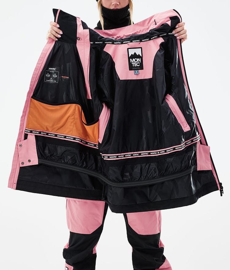 Montec Doom W 21 Snowboardjacke Damen Pink/Black, Image 13 of 13