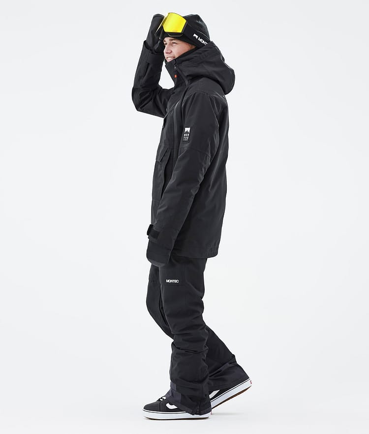 Montec Doom 21 Snowboardjacke Herren Black, Image 4 of 11