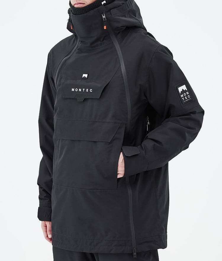 Montec Doom 21 Snowboardjacke Herren Black, Image 8 of 11
