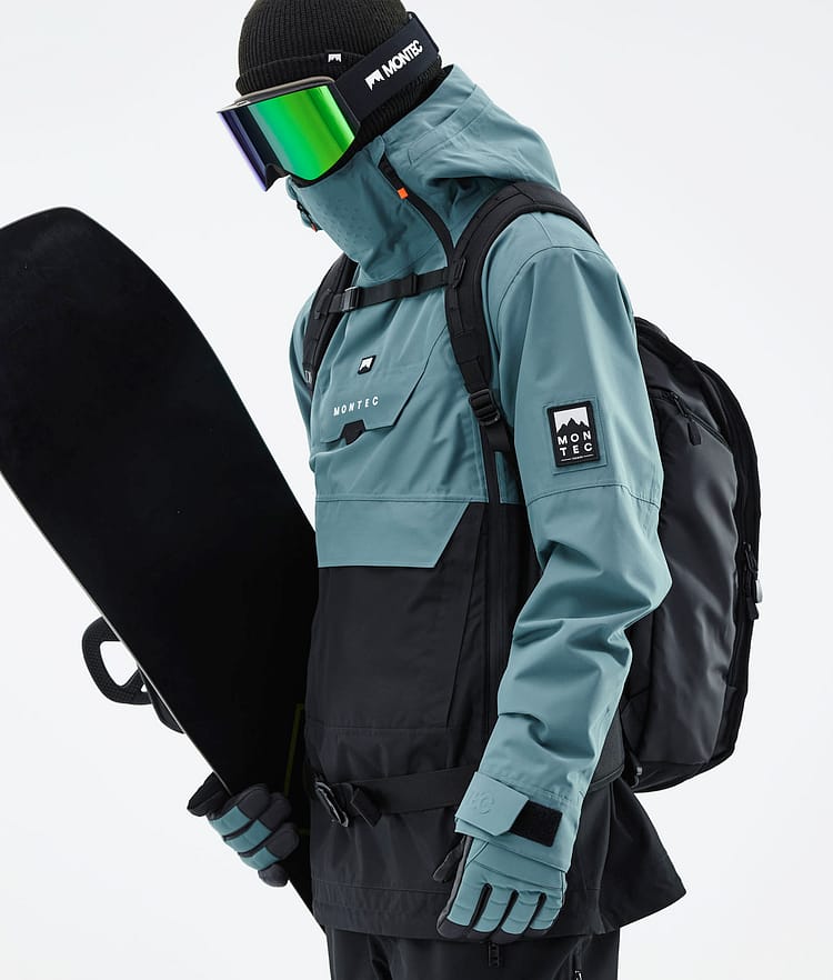 Montec Doom 21 Snowboardjacke Herren Atlantic/Black, Image 4 of 13