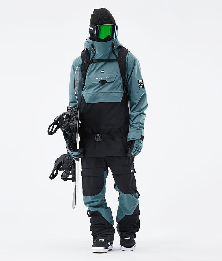 Montec Doom 21 Snowboardjacke Herren Atlantic/Black, Image 5 of 13