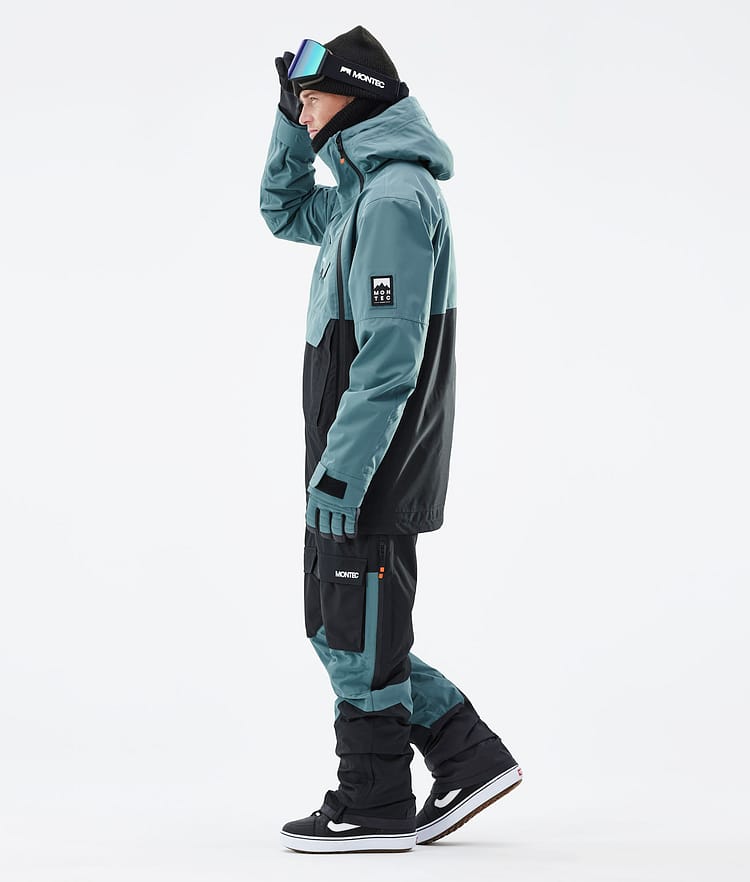 Montec Doom 21 Snowboardjacke Herren Atlantic/Black, Image 6 of 13