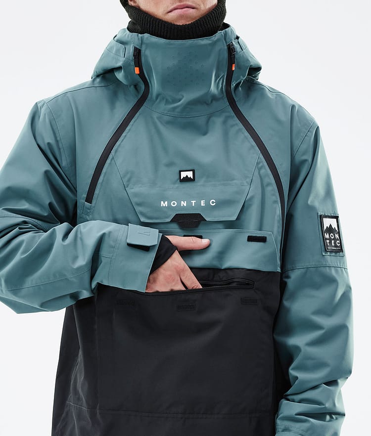 Montec Doom 21 Snowboardjacke Herren Atlantic/Black, Image 11 of 13