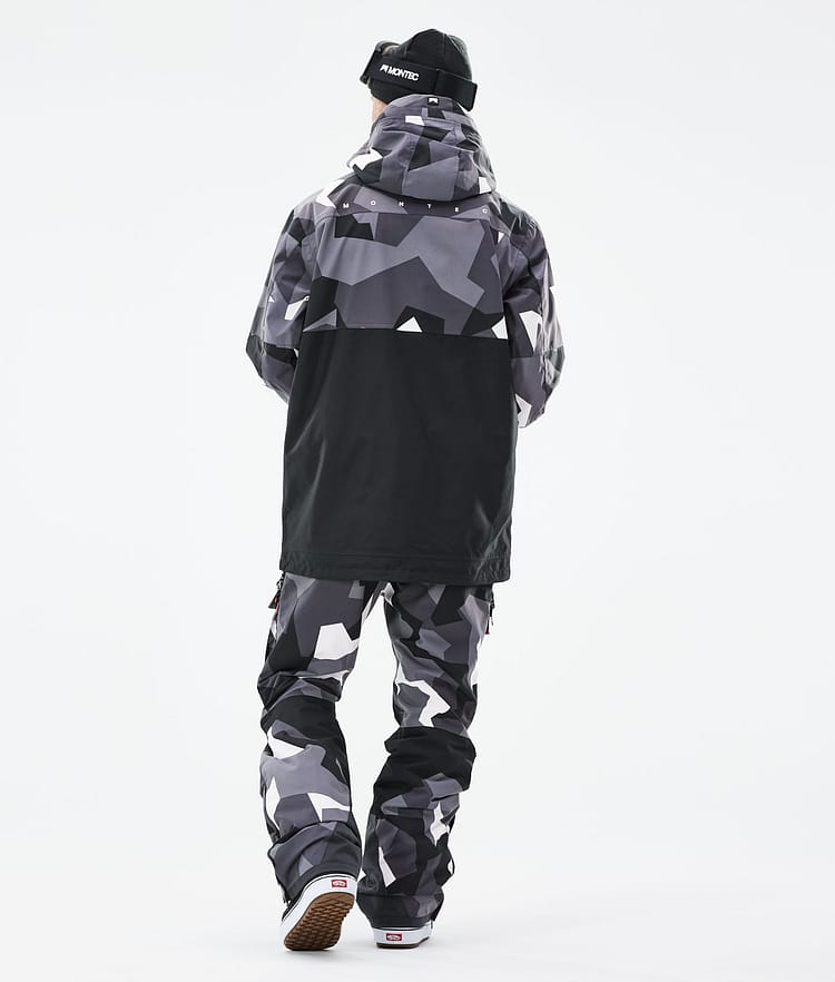 Montec Doom 21 Snowboardjacke Herren Arctic Camo/Black, Image 6 of 11