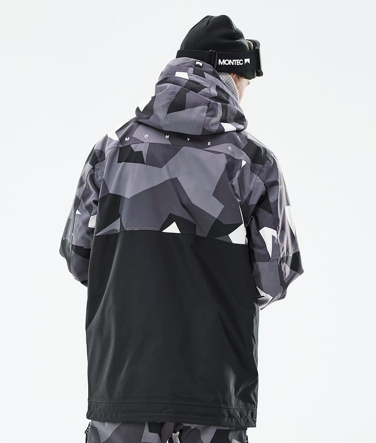 Montec Doom 21 Snowboardjacke Herren Arctic Camo/Black, Image 8 of 11