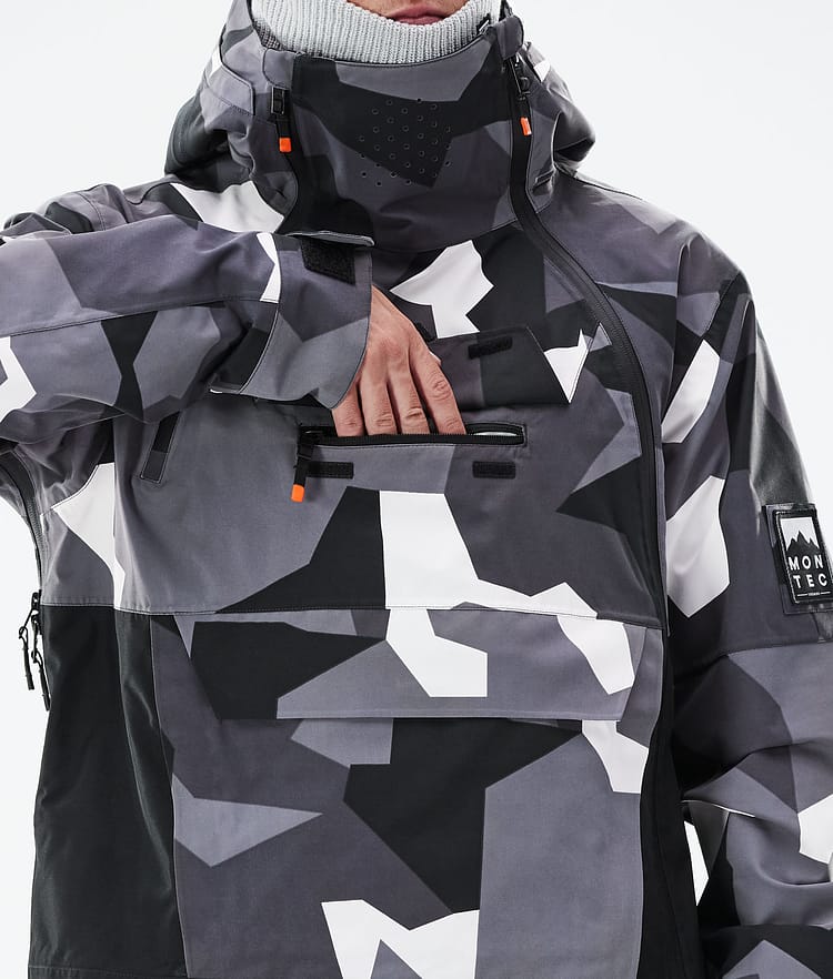 Montec Doom 21 Skijacke Herren Arctic Camo/Black, Image 12 of 12