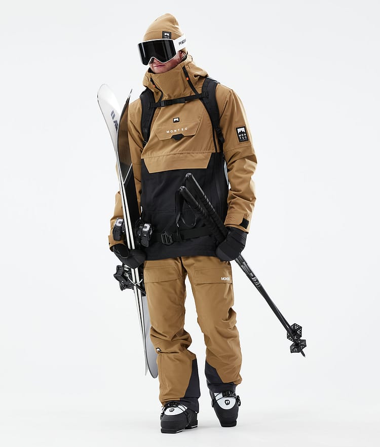 Montec Doom 21 Skijacke Herren Gold/Black, Image 4 of 12