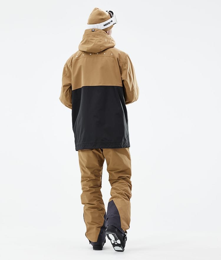 Montec Doom 21 Skijacke Herren Gold/Black, Image 6 of 12