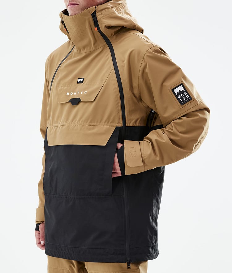 Montec Doom 21 Skijacke Herren Gold/Black, Image 9 of 12