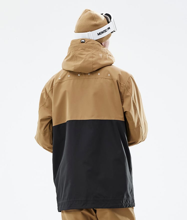 Montec Doom 21 Snowboardjacke Herren Gold/Black, Image 9 of 13