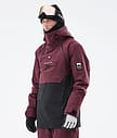Montec Doom 21 Snowboardjacke Herren Burgundy/Black