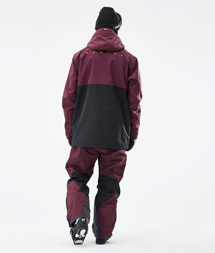 Montec Doom 21 Skijacke Herren Burgundy/Black, Image 7 of 13