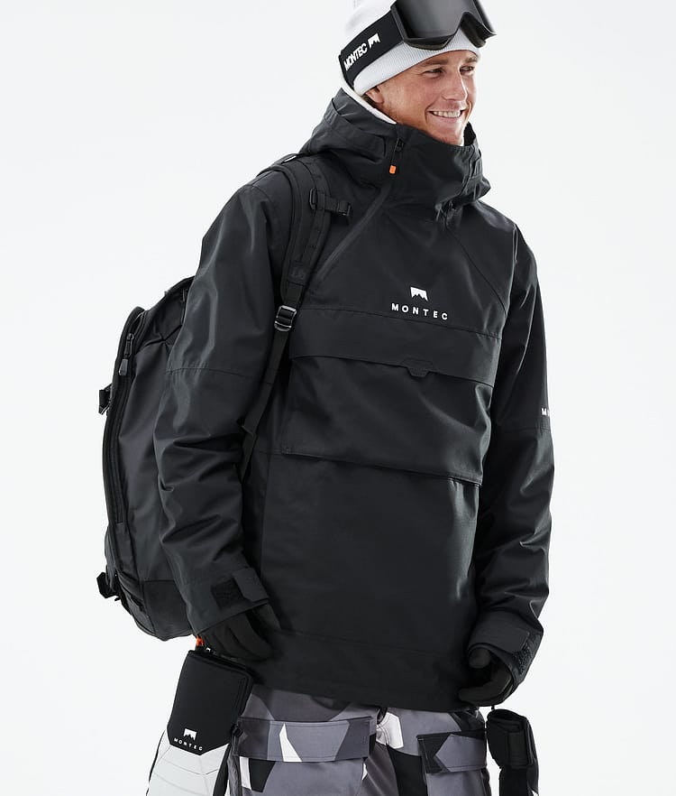 Montec Dune 21 Snowboardjacke Herren Black, Image 2 of 10