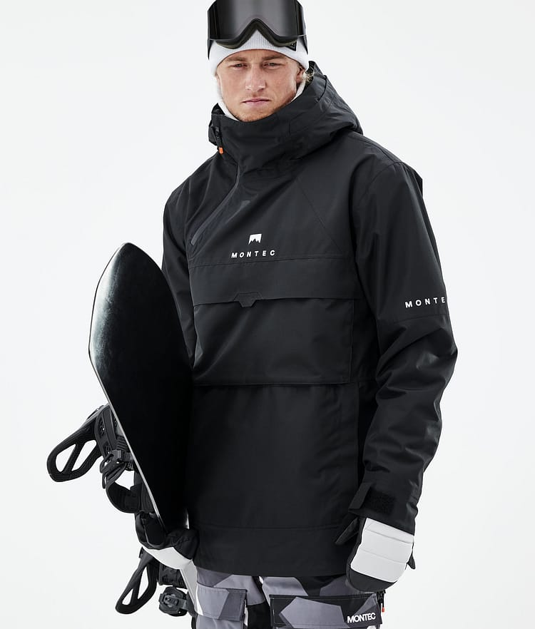 Montec Dune 21 Snowboardjacke Herren Black, Image 3 of 10