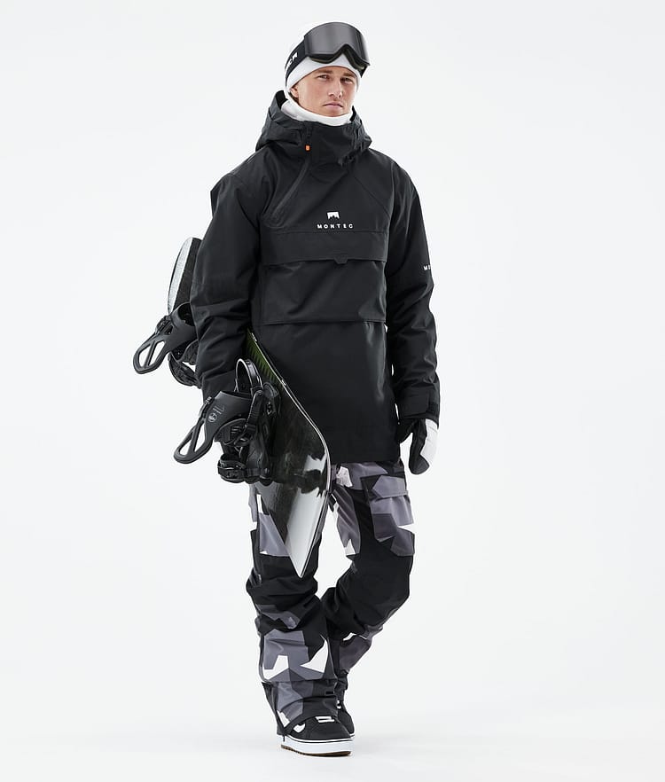 Montec Dune 21 Snowboardjacke Herren Black, Image 4 of 10