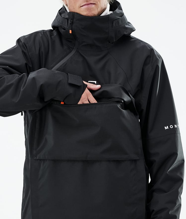 Montec Dune 21 Snowboardjacke Herren Black, Image 10 of 10