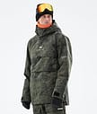 Montec Dune 21 Snowboardjacke Herren Olive Green Tiedye