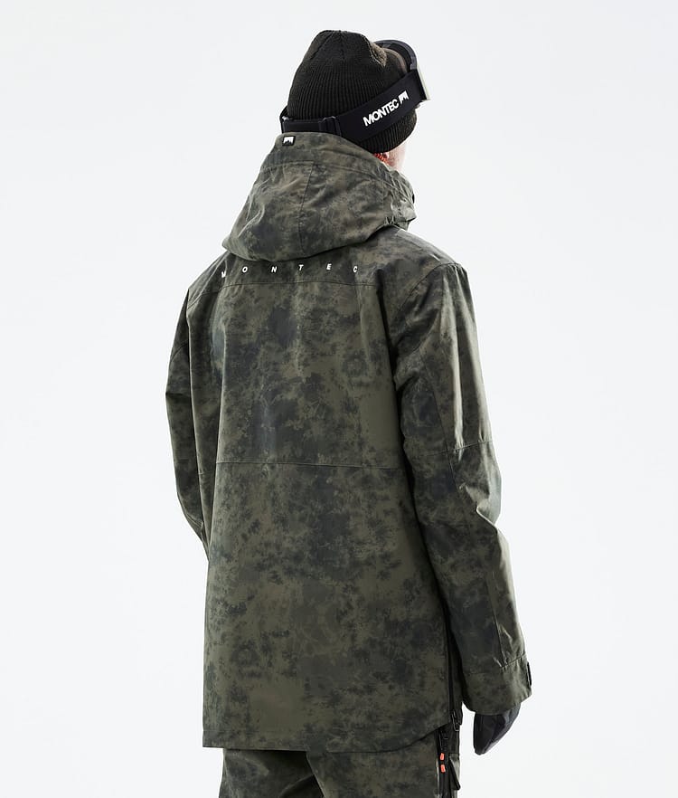 Montec Dune 21 Skijacke Herren Olive Green Tiedye, Image 9 of 11