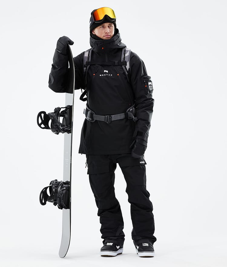 Montec Anzu Snowboardjacke Herren Black, Image 4 of 11