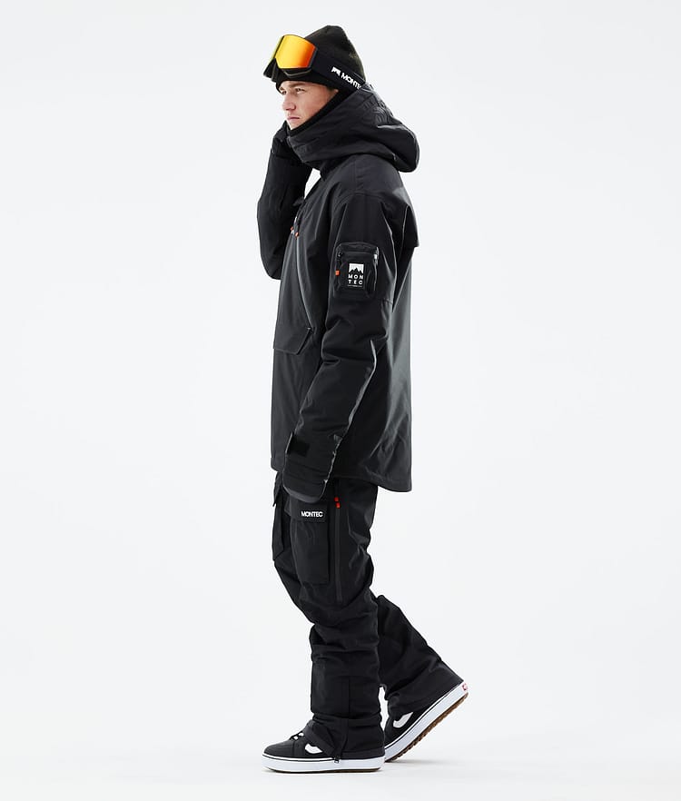 Montec Anzu Snowboardjacke Herren Black, Image 5 of 11
