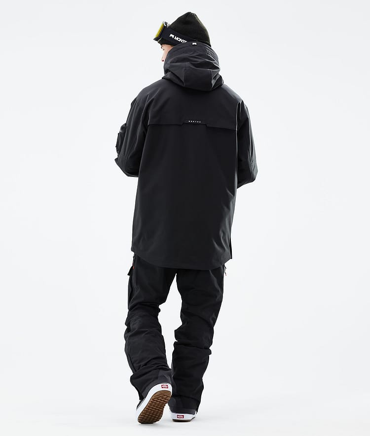 Montec Anzu Snowboardjacke Herren Black, Image 6 of 11