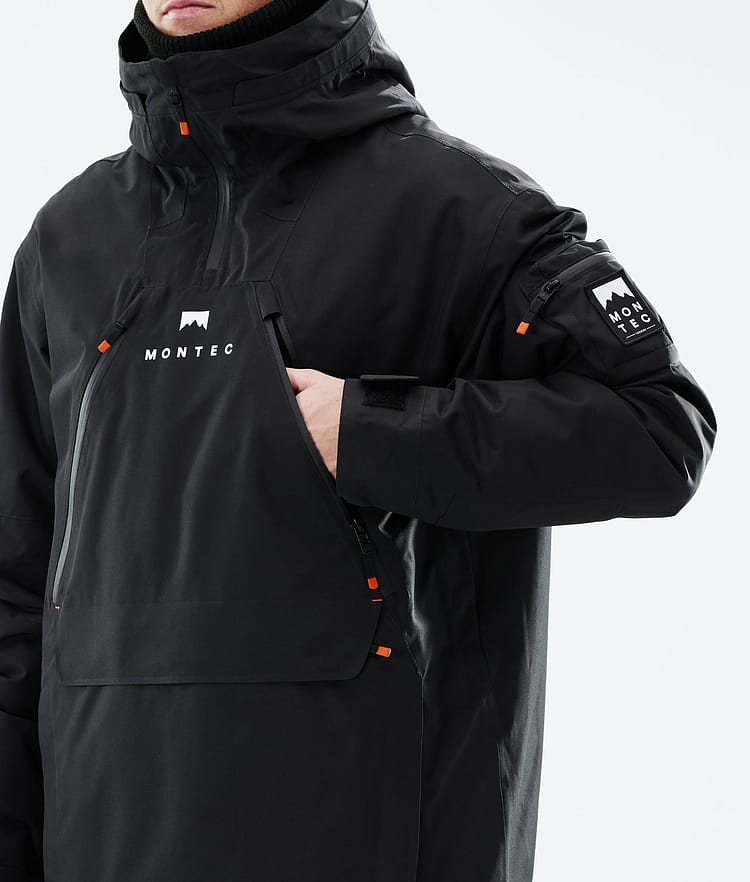 Montec Anzu Snowboardjacke Herren Black, Image 10 of 11